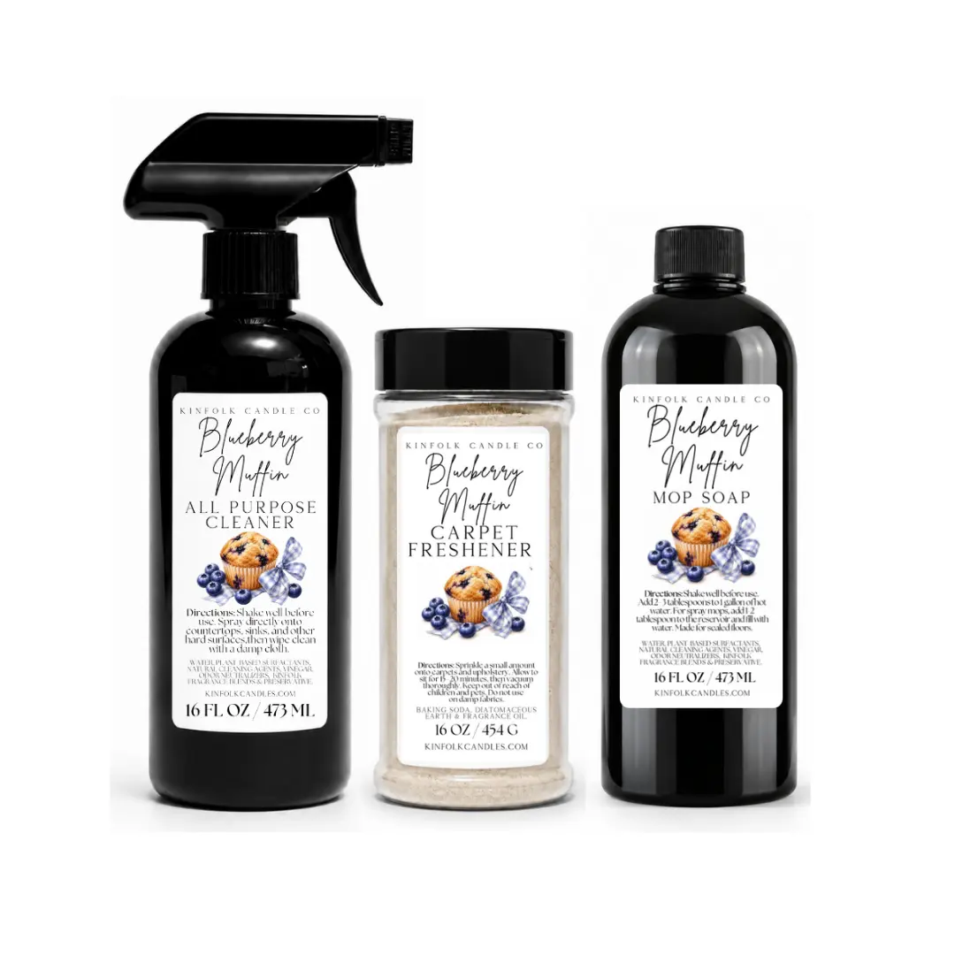 Mega Cleaning Bundle | Mop Soap, All Purpose Cleaner & Carpet Freshener Set | Multi Surface Home Cleaning Bundle | Classic Collection Scents