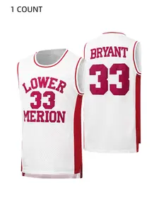 Men's Letter & Number Patched Contrast Binding Basketball Jersey, Loose Sporty Sleeveless Round Neck Basketball Top for Training Competition, Basketball Jersey for Men, Sports Wear, Sports Top