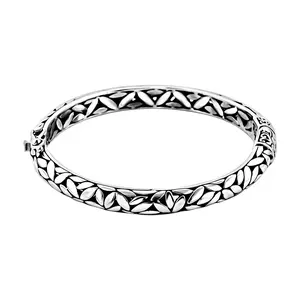 Shop LC BALI LEGACY 925 Sterling Silver Filigree Bangle Cuff Bracelet for Women Jewelry .25" Birthday Mothers Day Gifts