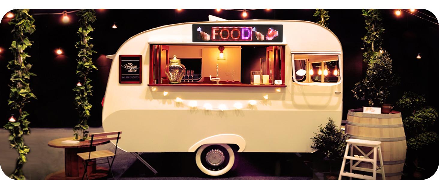 Programmable LED Car Sign, Flexible RGB Matrix Panel with Bluetooth App & Remote, Scrolling Custom Text Animations for Car Window, Store, Bar, Party Programmable LED Car Sign, Flexible RGB Matrix Panel with Bluetooth App & Remote, Scrolling Custom Text Animations for Car Window, Store, Bar, Party