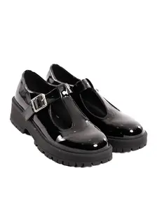 Juju Bee Patent T-Strap Loafer RESTOCKED!