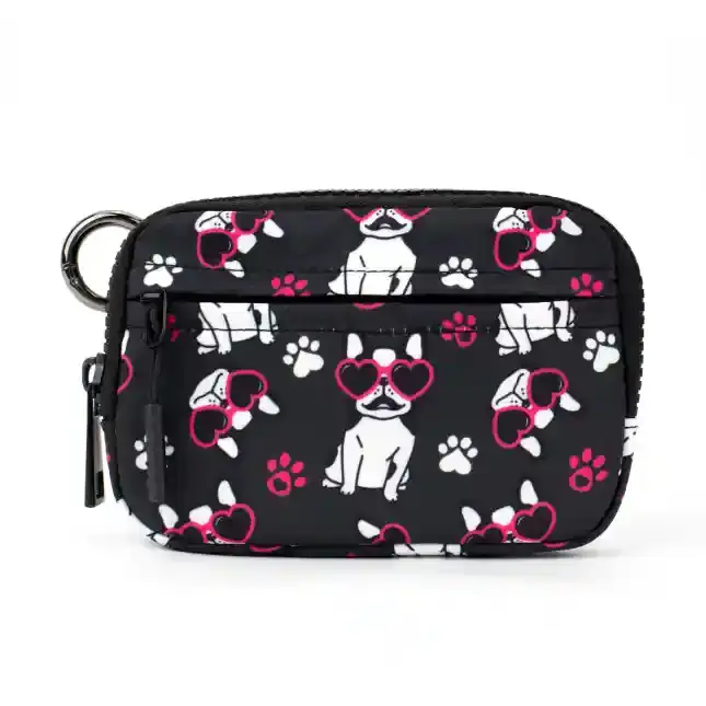 Women's RFID Wristlet Purse - Waterproof Nylon Zip Around Wristlet Wallet, RFID Card Protection, Zipper Closure, Detachable Carabiner, 5.5" x 3.5" Waterproof Bag, Wrist Women's Wallet