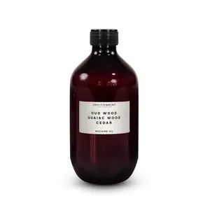 ENVIRONMENT Inspired by Designer TF Oud Wood 16oz Oil,  Luxury Machine Diffusing Oil (Oud Wood | Guaiac Wood | Cedar) Home Fragrance Products, Fragrance Oil, Diffuser Refill, Vegan & Cruelty-Free