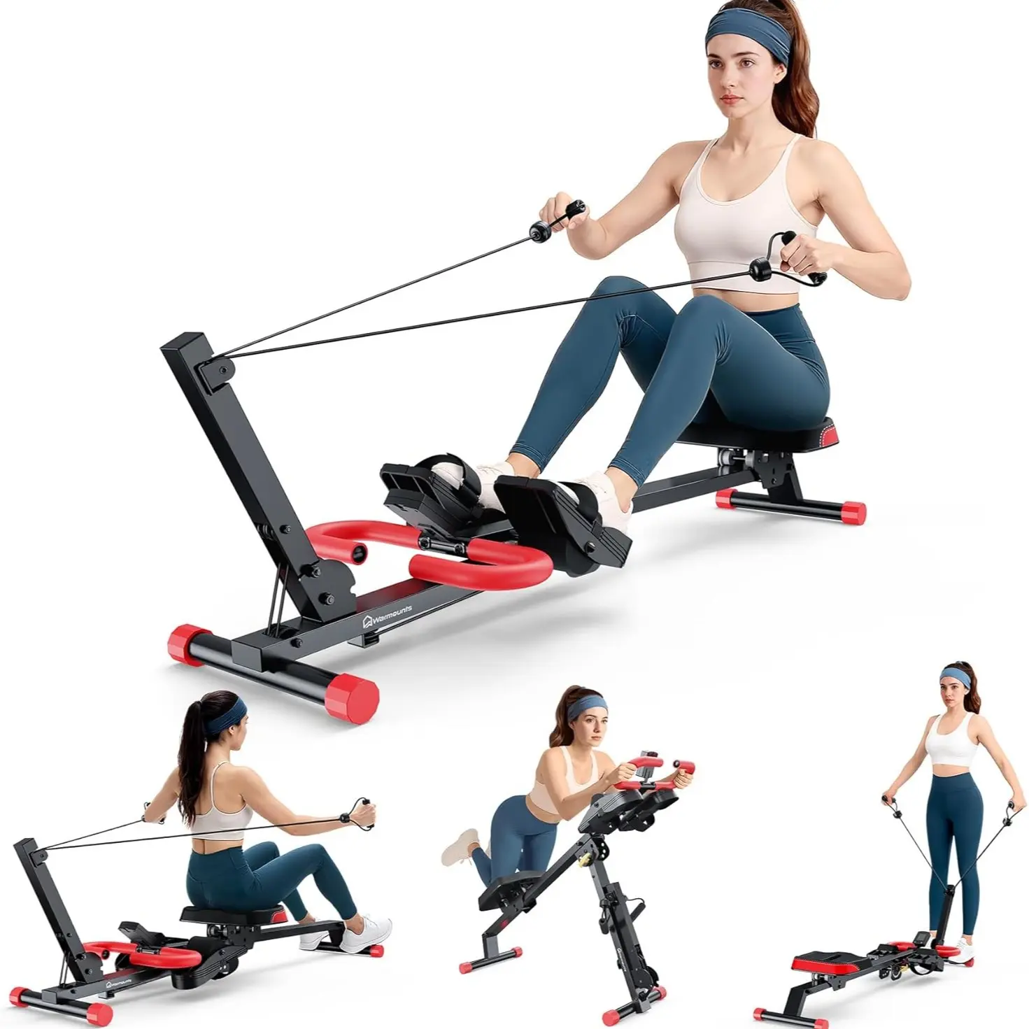 4in1 Rowing Machine