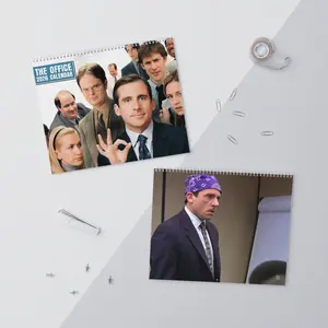 2026 The Office Wall Calendar | The Office US Wall Calendar 2026 | Michael Scoot | 2026 Calendar | TV Show Calendar | Dwight Schute