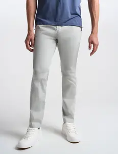Stretch Khakis - Light Gray