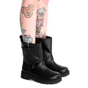 Goth Rain Boot