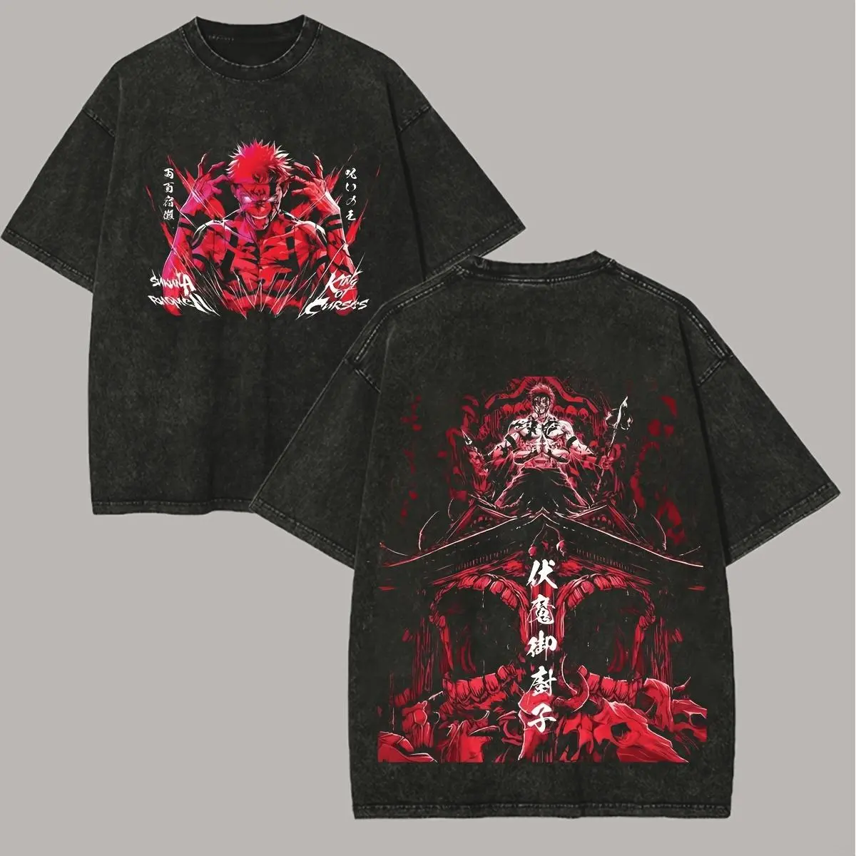 Men's Vintage Graphic T-Shirt - Distressed Cotton Round Neck Short-Sleeve Top for Casual Streetwear, Menswear Essential, Tshirt, Shortsleeve, Vintage Shirts, Pure Cotton, Casual Shirt