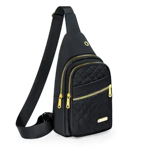 Sling Bag for Women - Foldable Crossbody Sling Backpack with Zippered Compartment and Adjustable Strap, Perfect for Dating, Shopping and Traveling