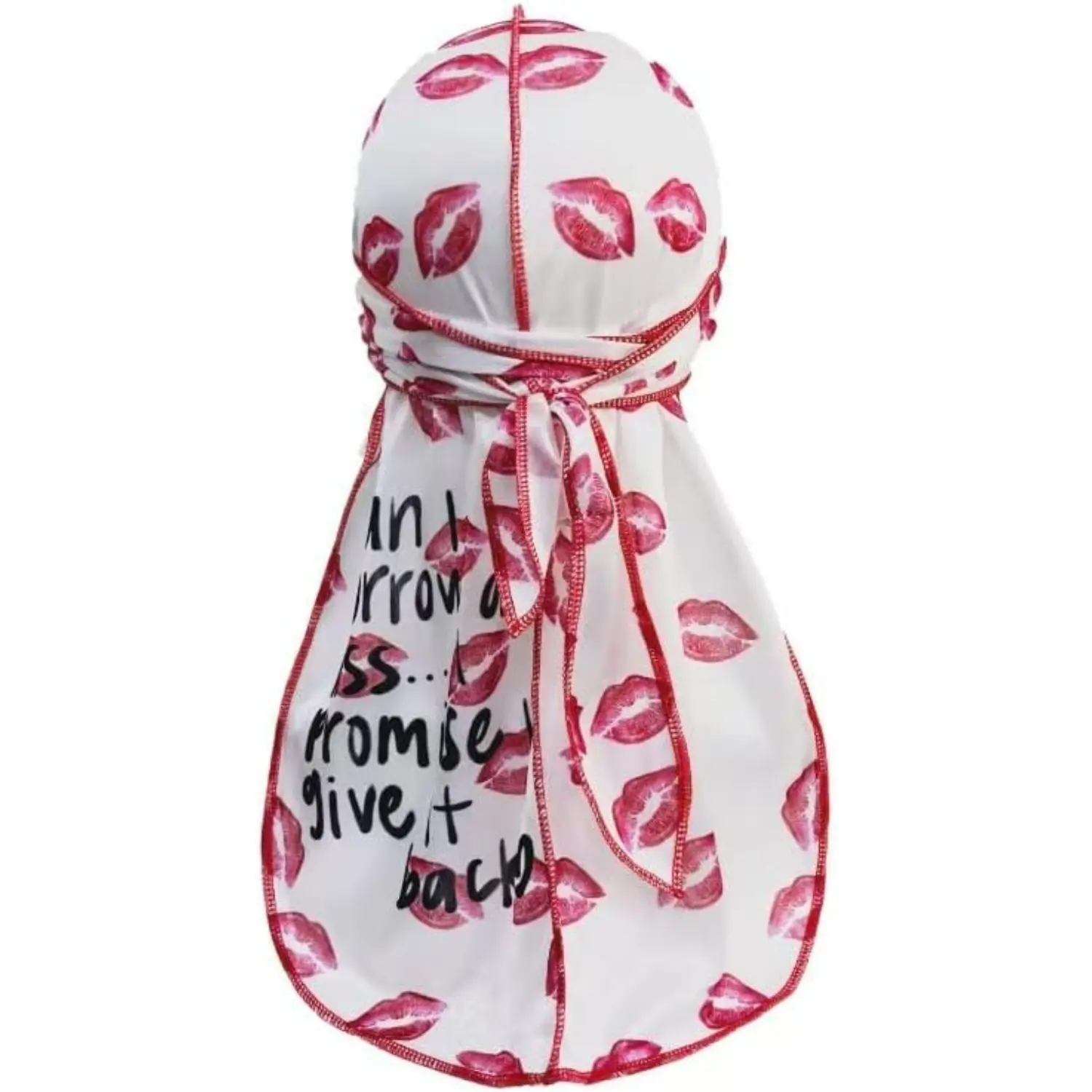 Unisex Head Scarfs in Silky Satin with Designer Print - Lightweight and Breathable with Extra-Long Straps for a Secure Wrap, Hair Scarves, Scarf Head Wrap, Everyday, Polyester, Scarf For Hair