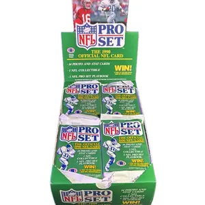 NFL Pro Set 1990 Pack - Official NFL Card Set with 1 Collectible & 1 Playbook Included - 1990 Edition Trading Cards, Sports Card Packs