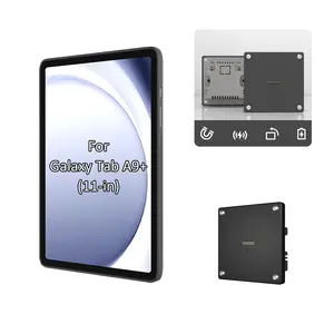 Wall Mount Charging Kit for Samsung Galaxy Tab A9 Plus 11in Magnetic Wall Dock with 15W Fast Charging, TPU Protective Case, Smart Home Integration