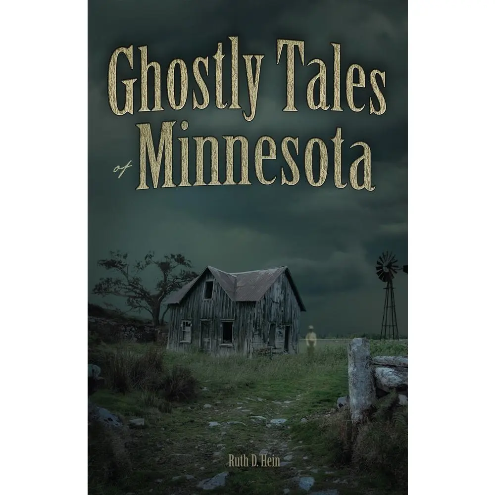 Used Soft Cover Book - Ghostly Tales of Minnesota by Ruth D. Hein (English, Like New, 0.35 lbs, 33 Stories) - Spooky Mysterious Eerie Happenings for Ghost Story Fans, Minnesota Ghost Stories, Fans Of Ghostly Stories