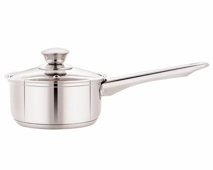 Mainstays Stainless Steel 10Pc Cookware Set with Lids and Kitchen Utensils