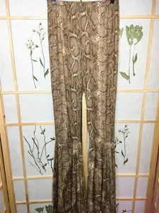 Snake Print  Pants