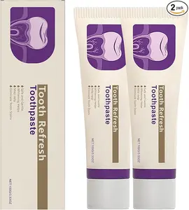 Natural Oral Care Toothpaste, 100g Full Size Minty Gel - Daily Gentle for Sensitive Teeth, Anti-Bacterial Creatine Formula, Teeth Whitening, Enamel Repair, Breath Freshening, Stain Removal, Gum Health Support, 3-Year Shelf Life