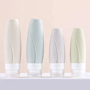 Silicone Travel Bottle Set With Bag BPA Free