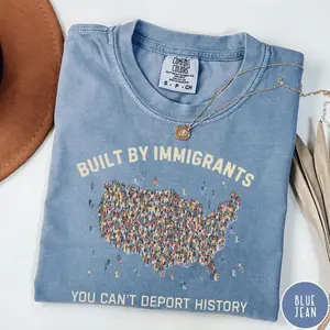 [Sale Up To 40%] Comfort Colors® Built by Immigrants TShirt