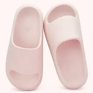 Kids Cloud Slides Toddler Pillow Slippers Non-Slip EVA Thick Sole Shower Sandals Quick Dry Summer Pool Beach House Shoes for Boys Girls