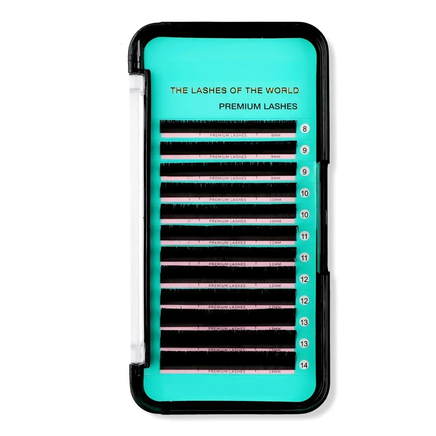Eyelash Extensions 0.05 C CC D DD J B L Curl 8-14mm Lash Extensions Supplies Individual Lashes Premium Silk Volume & Classic Lash Soft Matte Dark Professional Eyelashes Extension (0.05-D-8-14 Mixed)