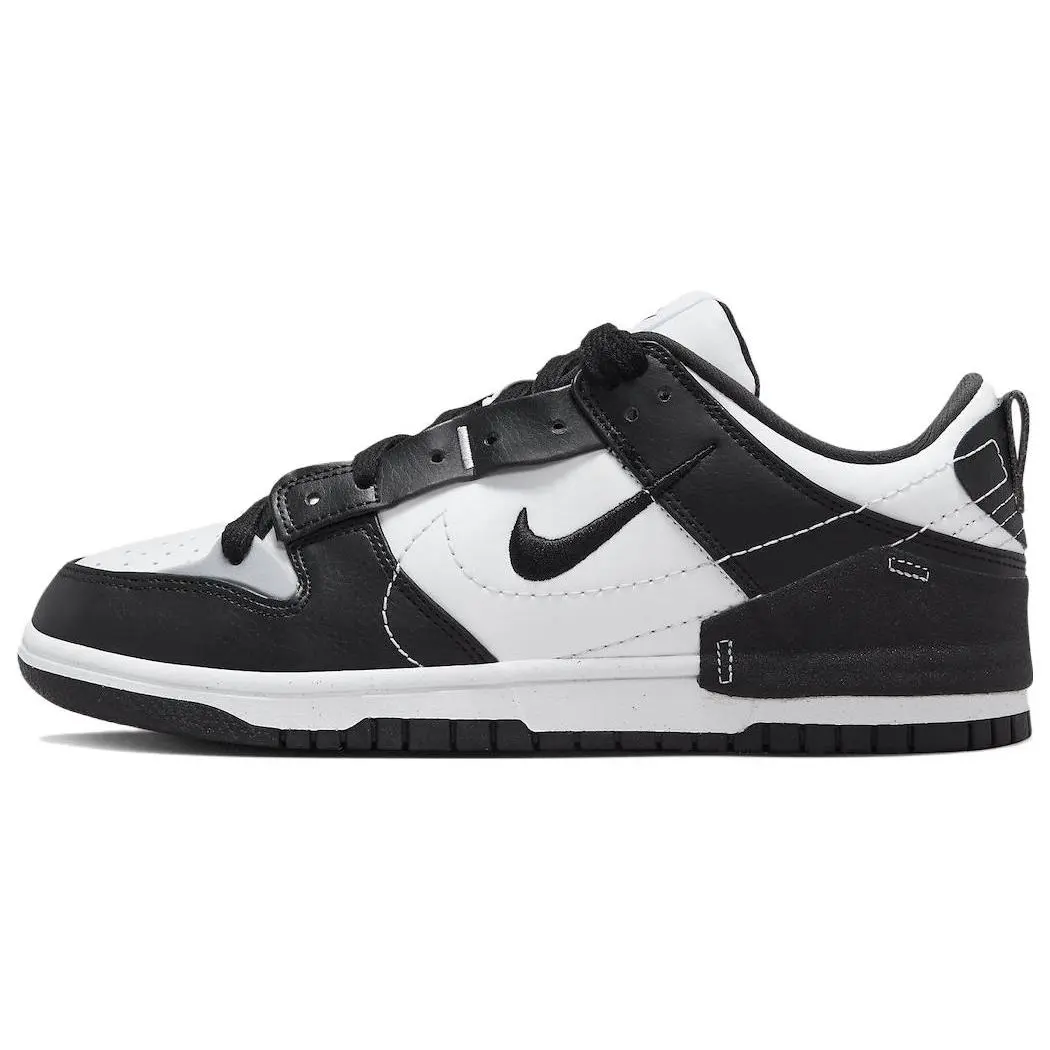 Nike WMNSNike Dunk Low Disrupt 2 Panda' Classic Skate Shoes Black White Women's DV4024-002