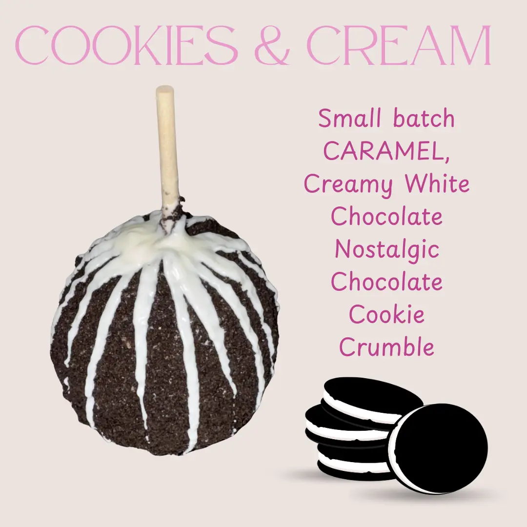 Copperpot Caramel Apple Cookies & Cream with White Chocolate & Cookie Crumble - Small Batch Gourmet Snack