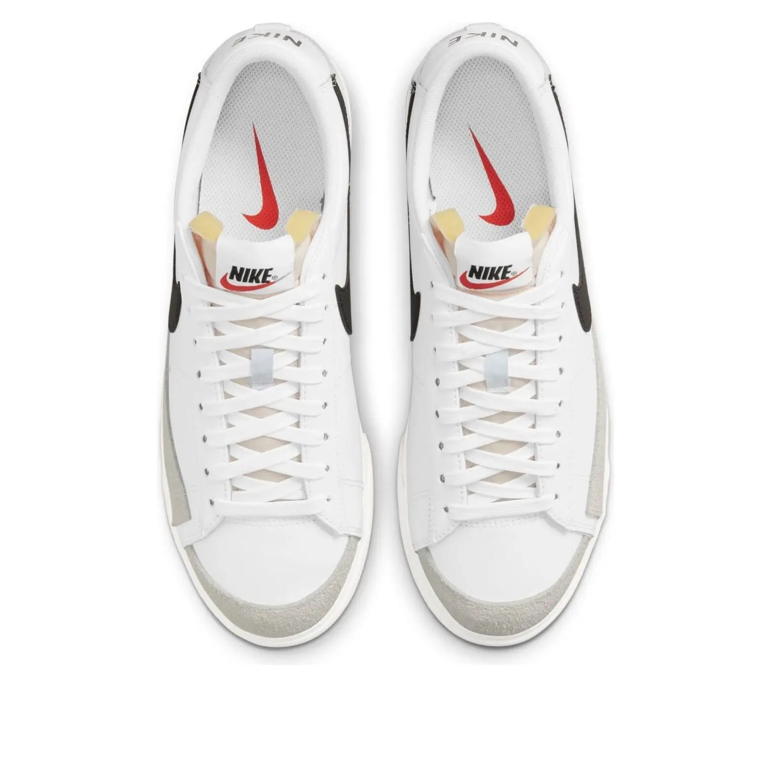 Nike Blazer Low Platform White Black Sail‎ DJ0292-101 Men\'s SIZE 10 Nike WMNS BLAZER LOW PLATFORM | DJ0292-101 | AFEW STORE main image 4
