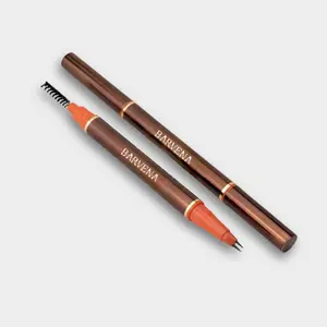 2 Tip UltraFine Pen - For Beard & Eyebrows - Water Resistant, Natural Look, Easy to Use, Long Lasting - Beard Pencil Filler, Eyebrow Pencil Filler - Beard Pen, Brow Pen for Defined, Fuller-Looking Facial Hair