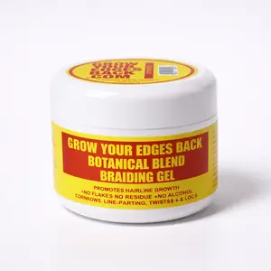 Grow Your Edges Back  Botanical Blend Braiding Gel