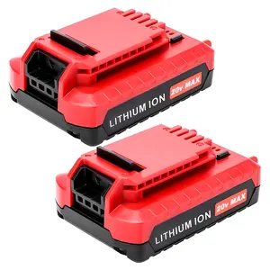 Porter-Cable PC18BLEX Battery (2-Pack) – 3000mAh Lithium-Ion, Modern Replacement for Old Batteries