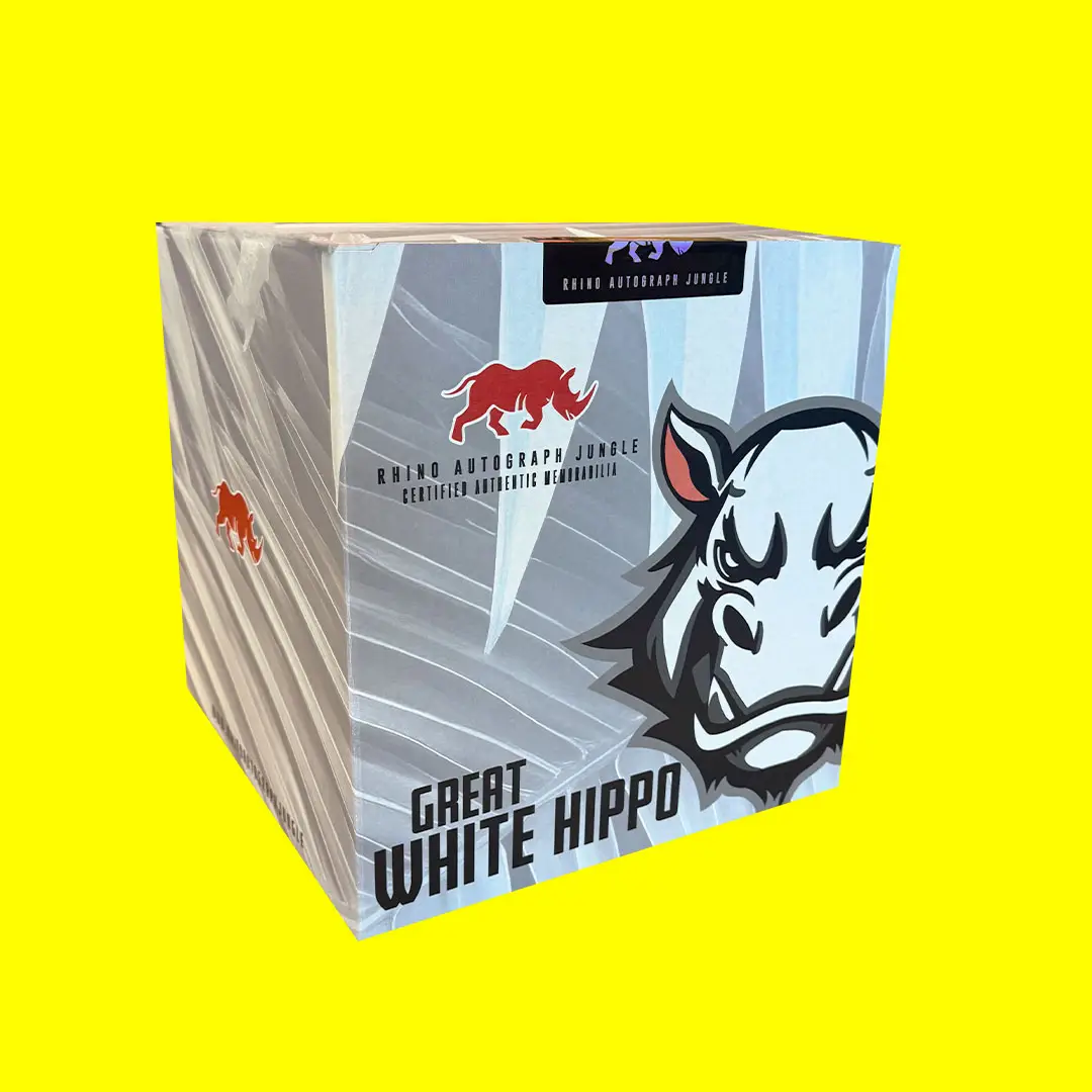 Rhino Autograph Jungle "Great White Hippo" PYT Sports Trading Card