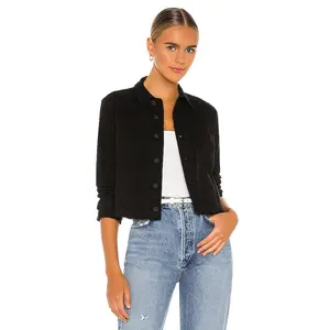L'AGENCE Janelle Jacket in Saturated Black
