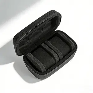 2026 High Quality 1 Watch Organizer, 2 Compartment Watch Organizer, Portable Watch Box, Travel, Watch Collector - Ideal Gift for Men and Women, Watch Accessories