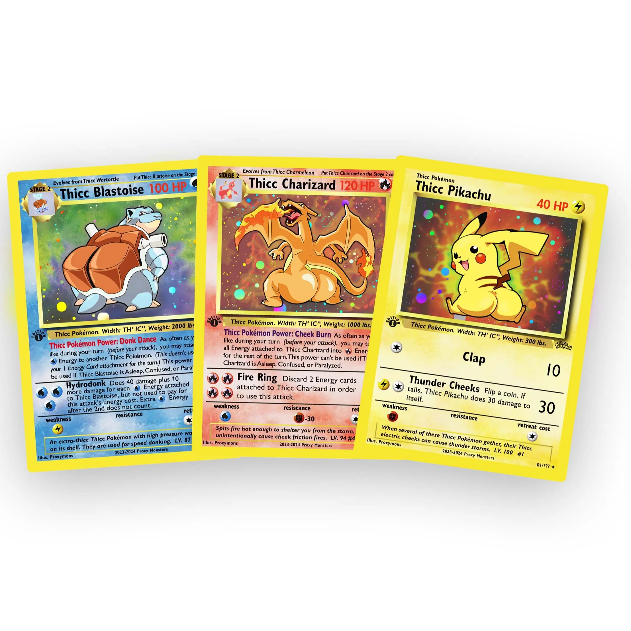 all thicc pokemon cards Pokemon Thicc Blaistoise Card Credit Card Skin