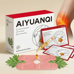 Herbal Joint Relief Patches – Deep-Penetrating Mugwort & Ginger Oil, Instant Heat, Natural Wellness for Stiffness & Cold Joints Targeted Ergonomic Fit Aromatherapy Meets Heat Therapy