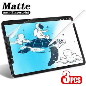 3-Pack Matte Film Screen Protectors for iPad 11th Gen, 10th Gen, Pro, Mini 7, Air 13, Pro 11, Like Paper Writing Membrane, Ipad Tablet Accessories