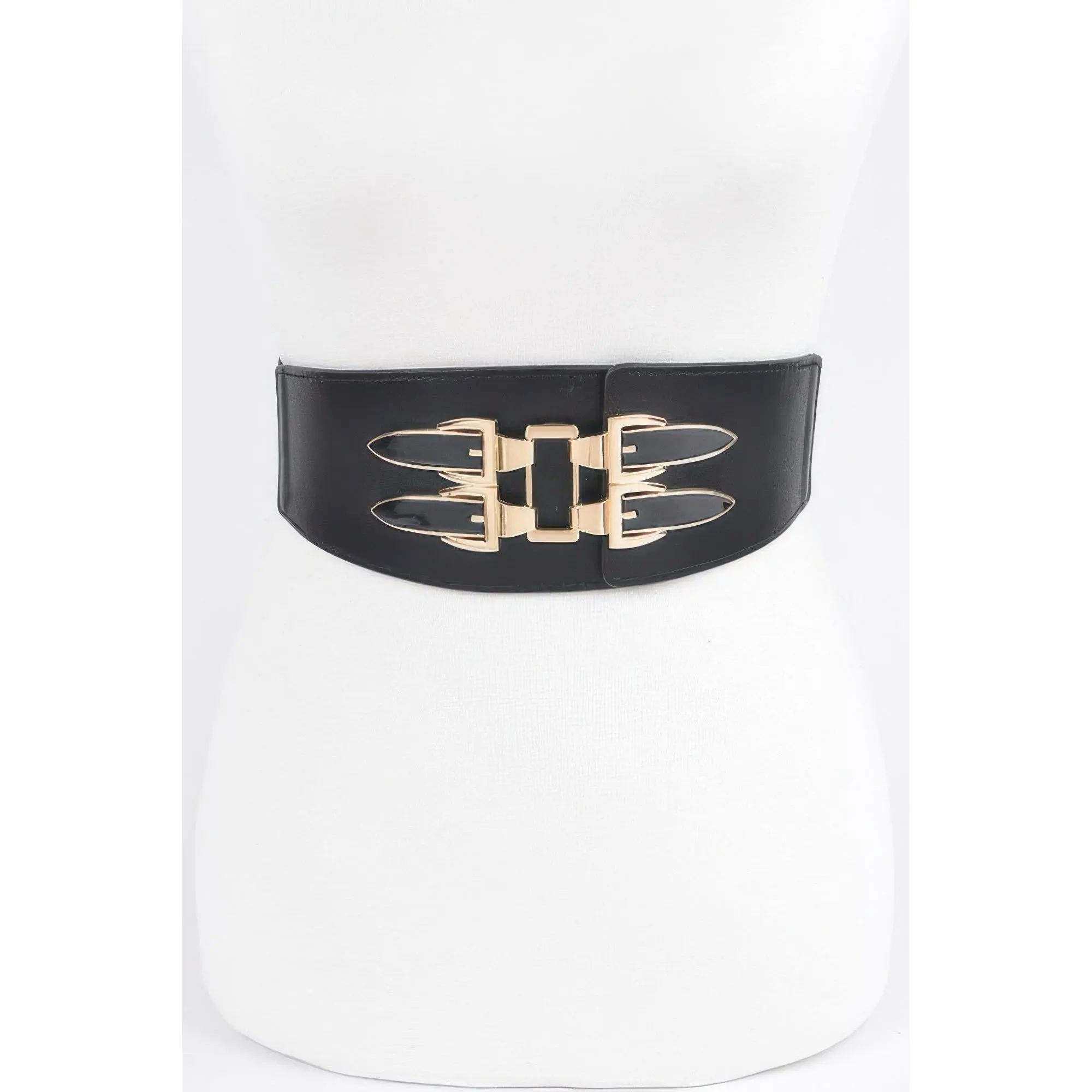Metal Buckle Elastic Belt