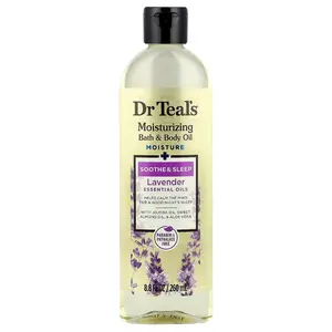 Dr. Teal's Moisturizing Bath & Body Oil, Lavender , 8.8 fl oz (260 ml)