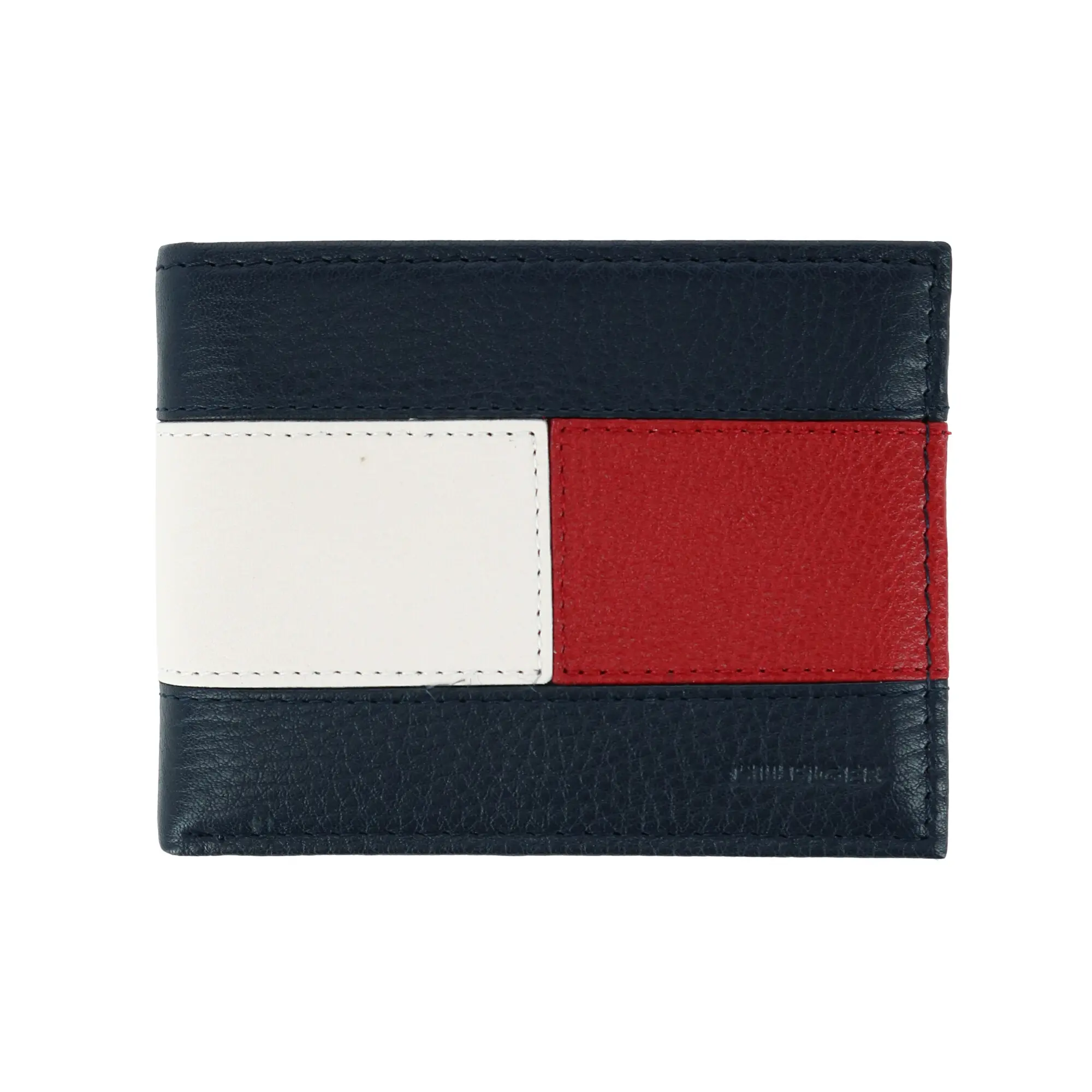 Tommy Hilfiger Men's Leather RFID Bifold Wallet with Removable Passcase, Passcase Wallets