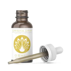ONE Nature LLC Orisha Drip Oshun Hair Growth Oil 30ml | All-Natural, High-Potency Haircare | Nourishes, Strengthens, and Restores Moisture and Shine | Curl and Color Safe - Comfort Hydrate Moisturizer Pumpkin Moisturize Hydrating Argan Uv