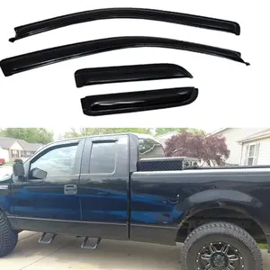 Window Visor for Ford F-150 2004-2014 Super/Extended Cab Only (Not Fit 2004 Heritage) WeatherShield/Rain Visor