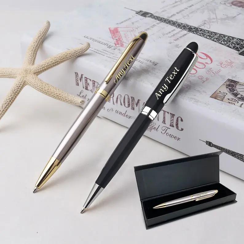 Personalized Pen for Men Women Personalized Pens Gift for Business Husband Daddy Engraved Pen Custom Pens with Name for Birthday End of Term