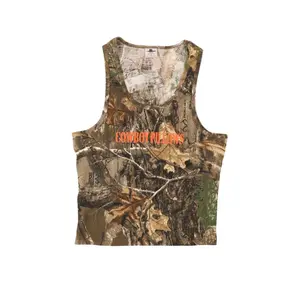 Camo ORANGE Cowboy Pillows Tank Top