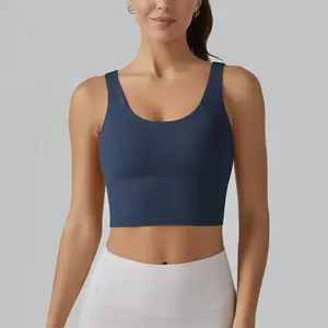 Alyssa - Scoop Padded Workout Tank Top