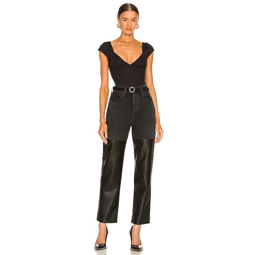 Free People Duo Corset Cami in Black