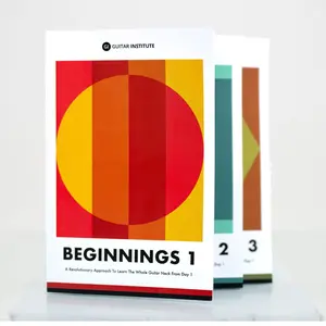 The Guitar Institute Beginnings Guitar Book Set (3 Books) | Learn Guitar in 45 Days | 1.1M+ Sold | Beginner System by Grammy-Nominated Instructor