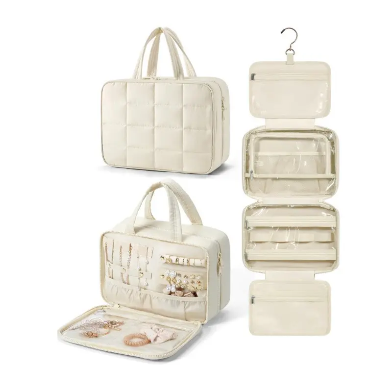 Multifunctional portable toiletry bag Travel carrying bag Large capacity travel bag can hang toiletry bag Travel Cosmetic Bags Travel Accessory