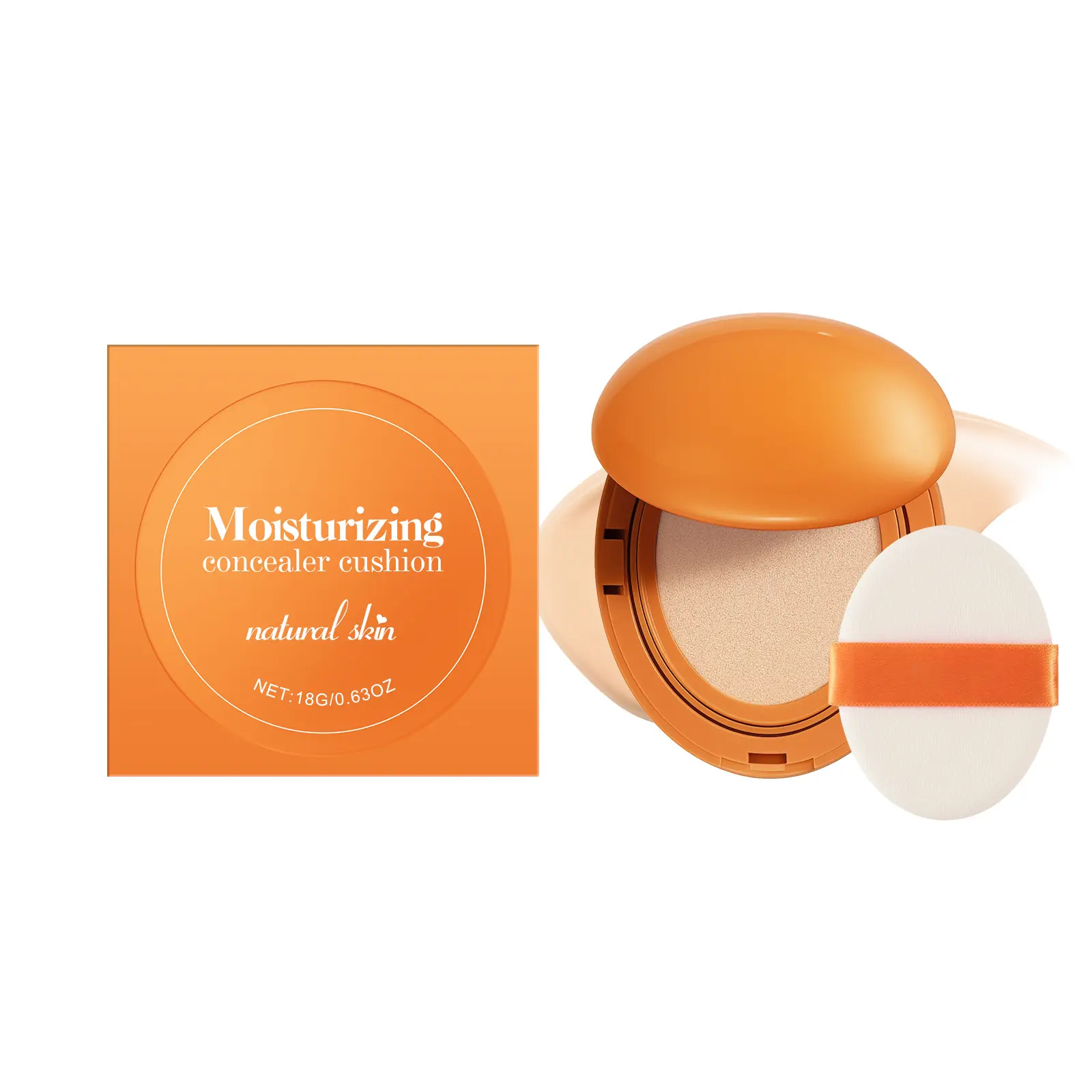 Moisturizing Cushion Concealer | Weightless Flawless Base for All Skin Types | 3 Shades
