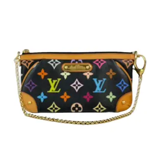 Pre-owned Louis Vuitton Leather Clutches & Wristlets Multicolor Pouch Small Clutch