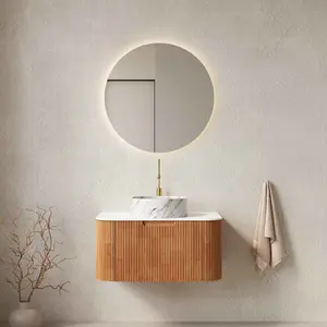 ExBrite DN 30" Bathroom Floating Vanity with Sink